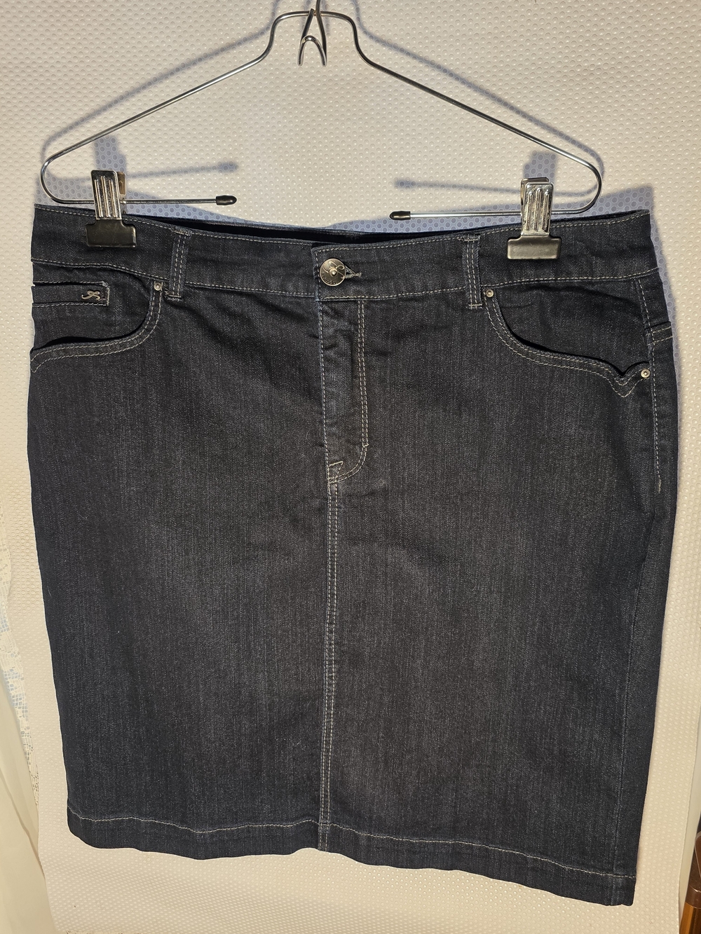 Style & Co. Dark Indigo Denim Pencil Skirt